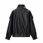 Jaqueta Bordeaux Luxe Oversized