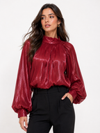 Blusa Social Chiffon Glow Premium