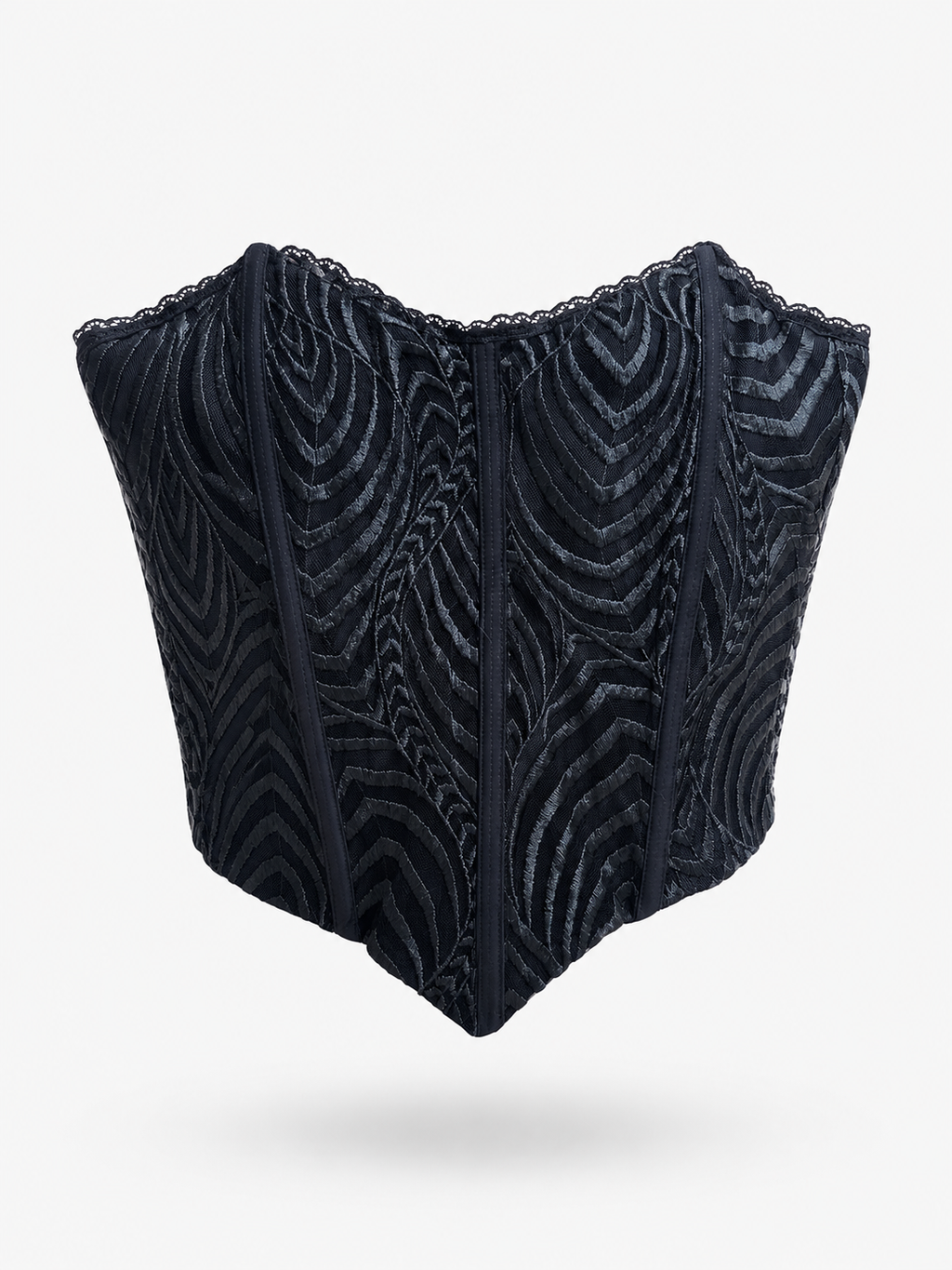 Cropped Corset Black