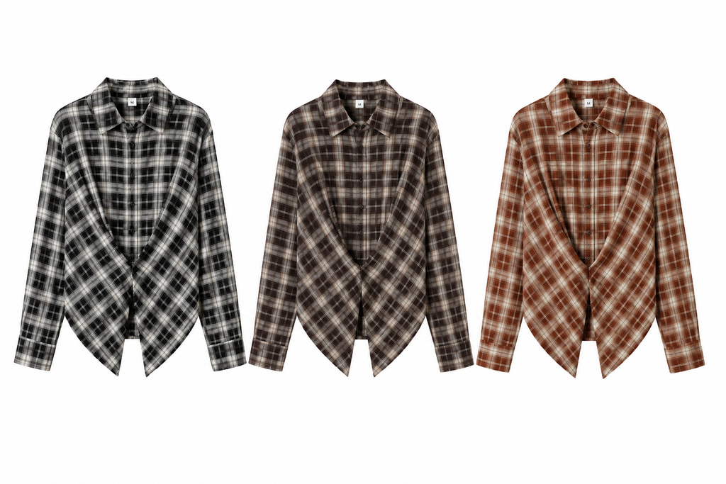 Camisa Xadrez Western Chic