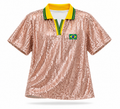 Blusa Paetê Copa Glam - Rose Gold