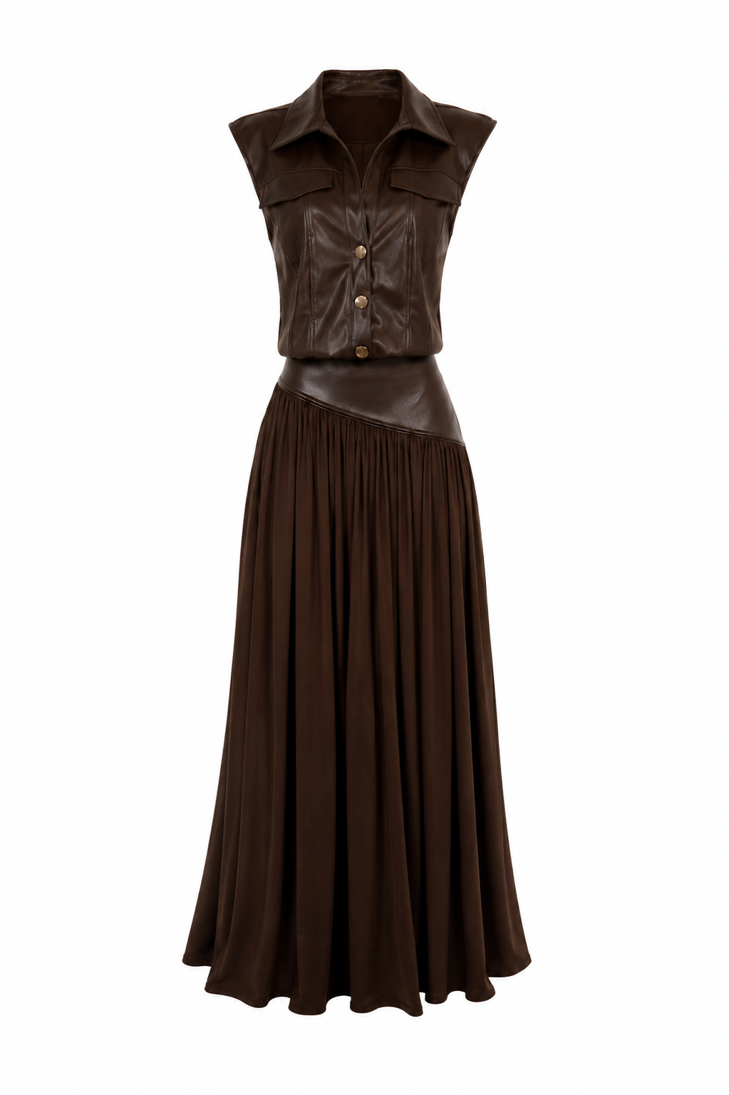 Conjunto Imperatrice - Marrom café