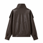 Jaqueta Bordeaux Luxe Oversized
