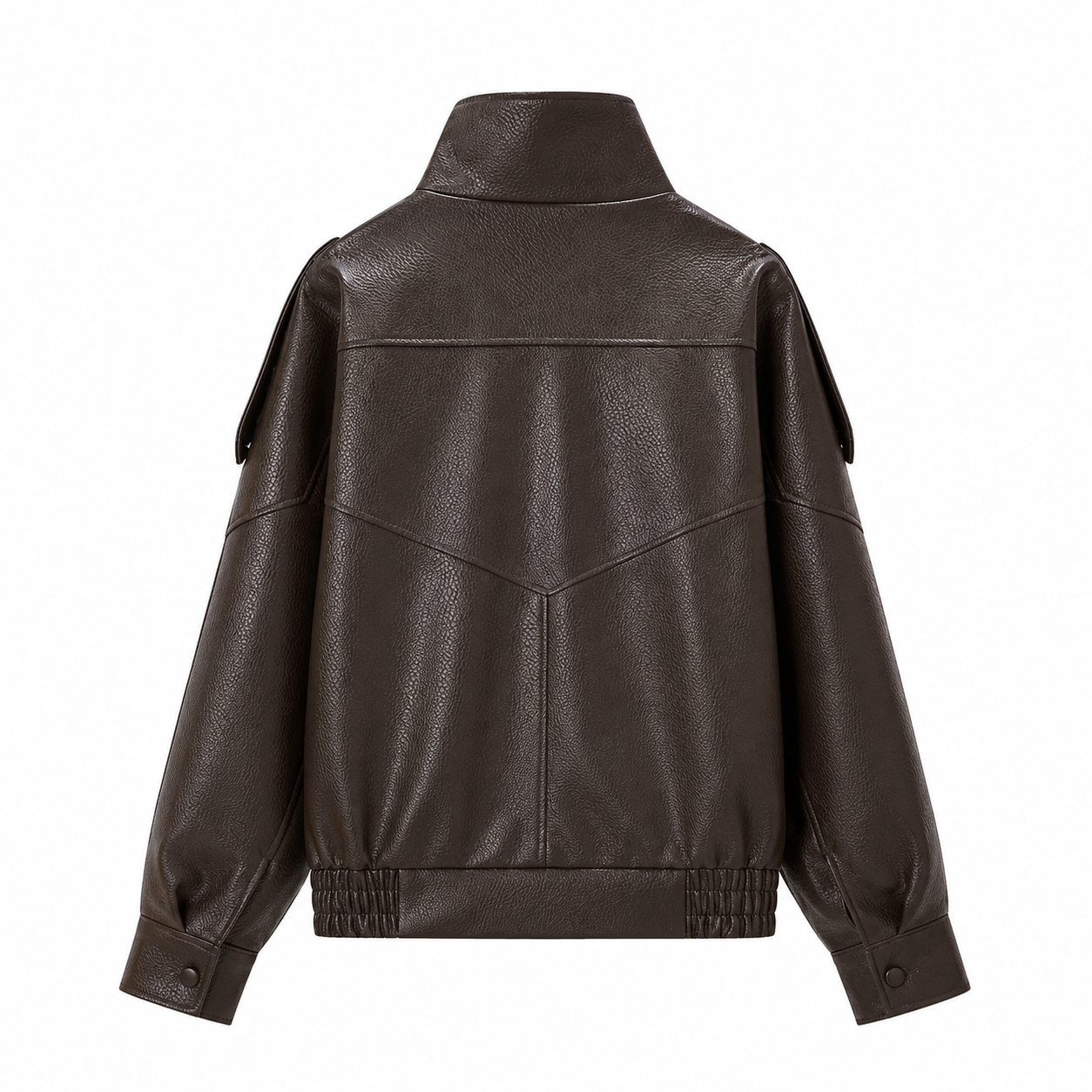Jaqueta Bordeaux Luxe Oversized