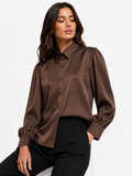 Camisa Satin Elegance Premium