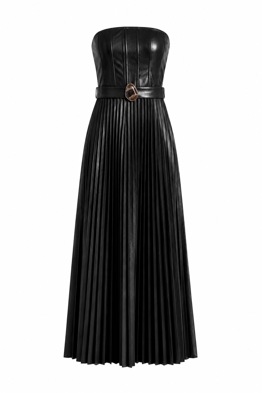 Vestido Imperial Plissado