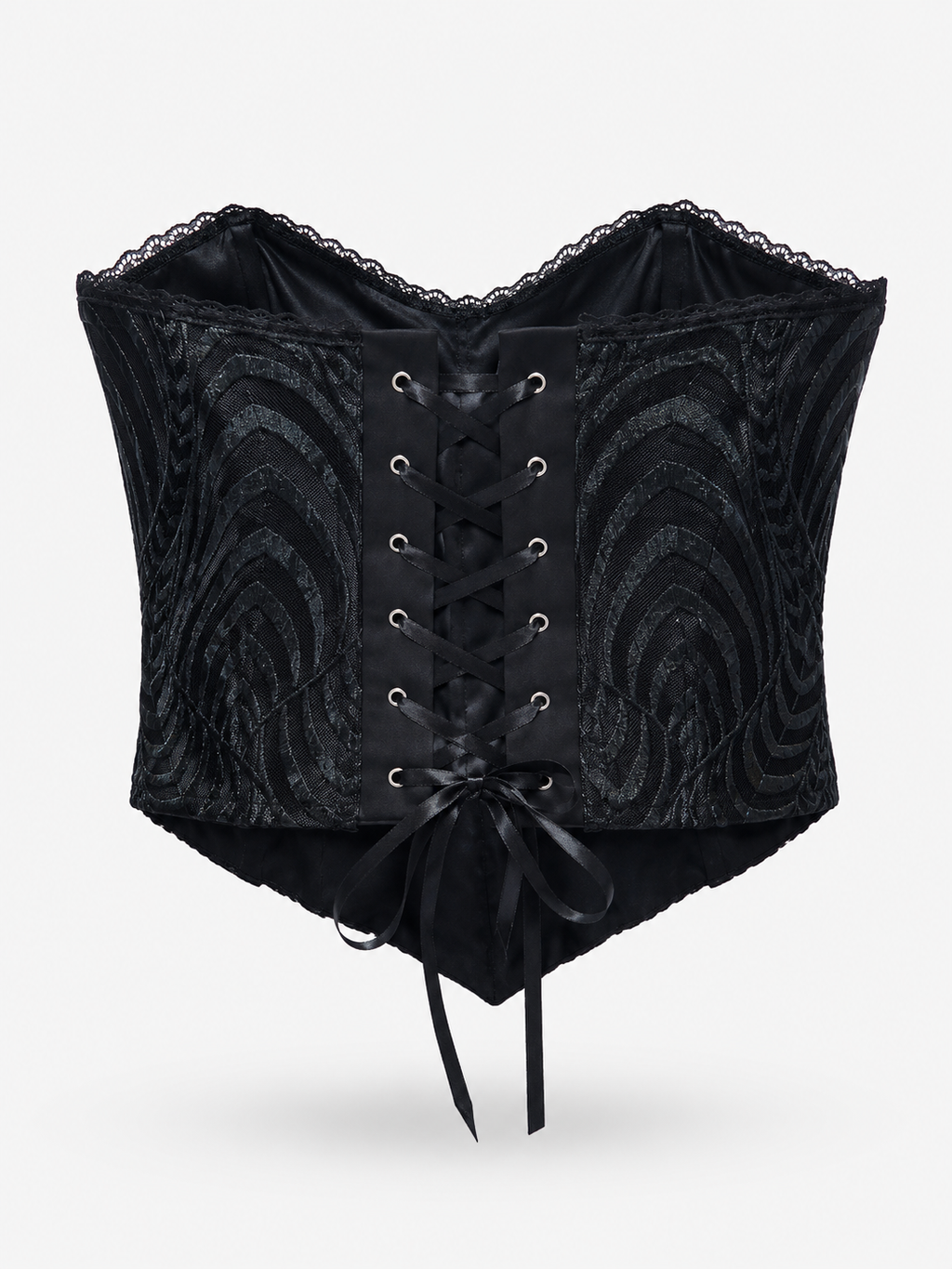Cropped Corset Black