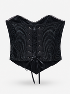 Cropped Corset Black