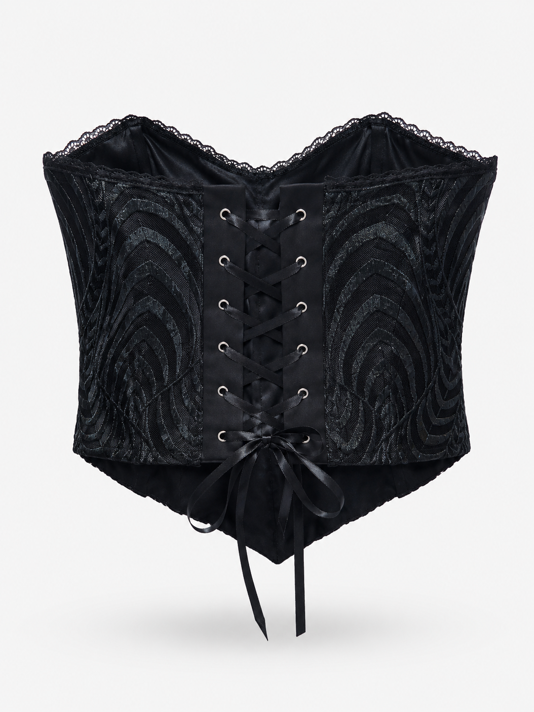 Cropped Corset Black