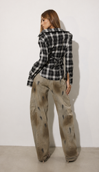 Camisa Xadrez Western Chic