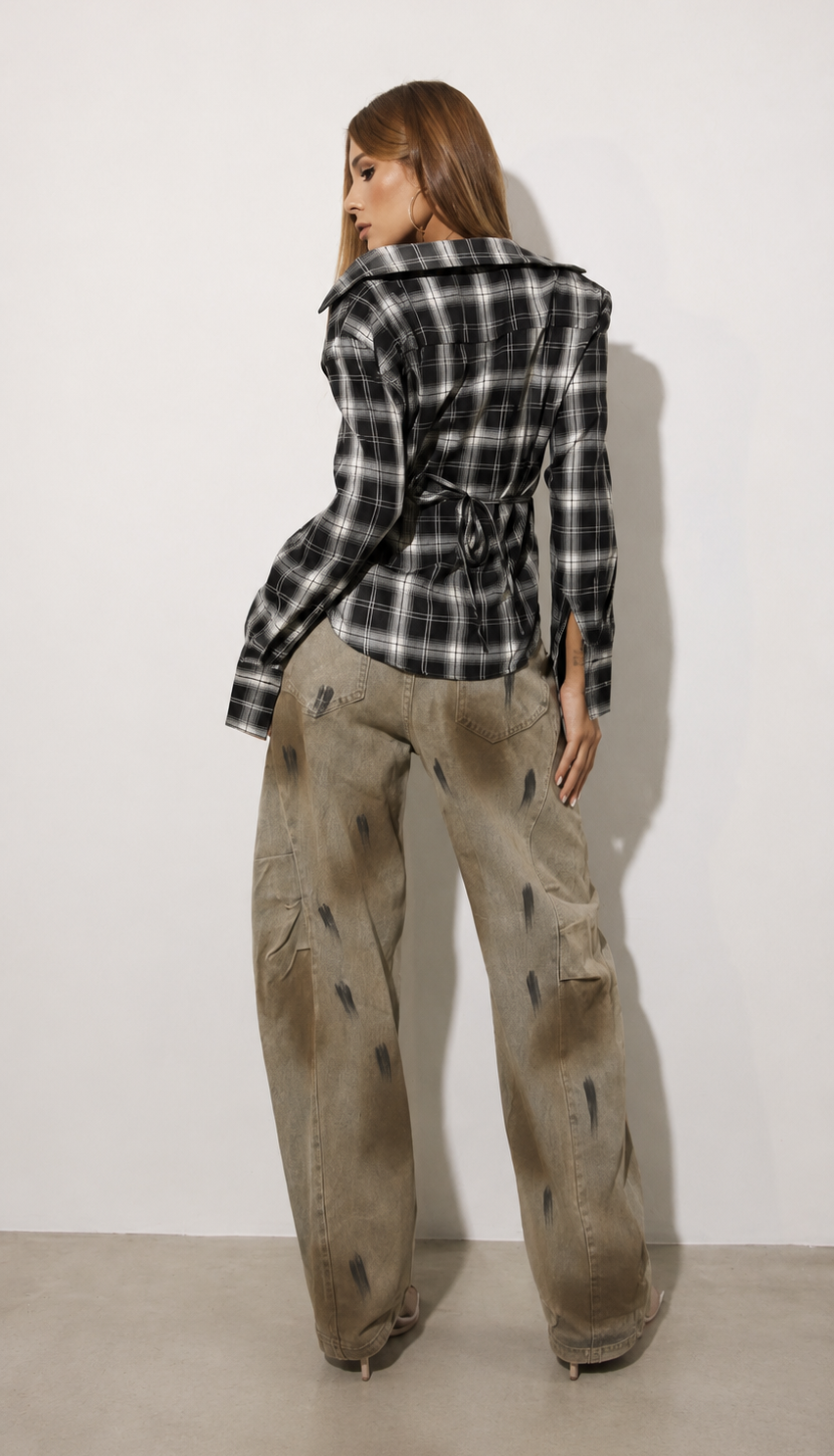 Camisa Xadrez Western Chic