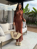 Conjunto Marbella - Chocolate