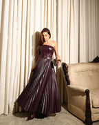 Vestido Imperial Plissado