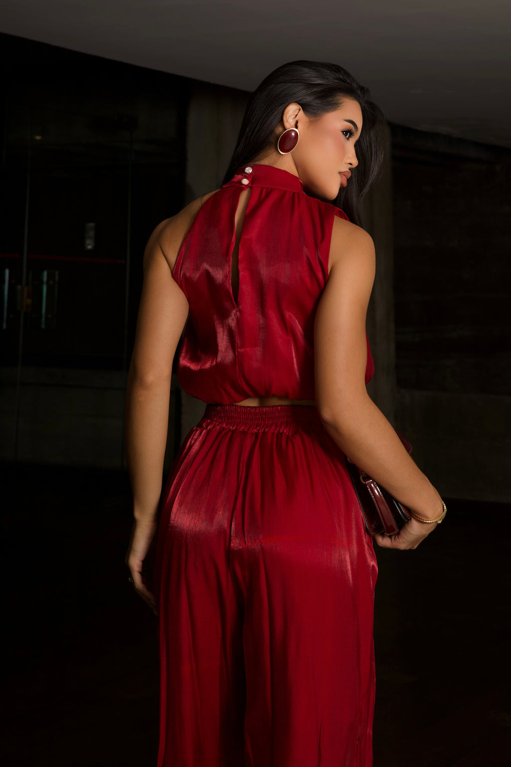 Conjunto Royale Glow - Vermelho Rubi