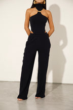 Conjunto Monaco Calça e Body - Preto