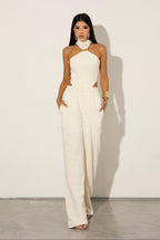 Conjunto Monaco Calça e Body - Off White