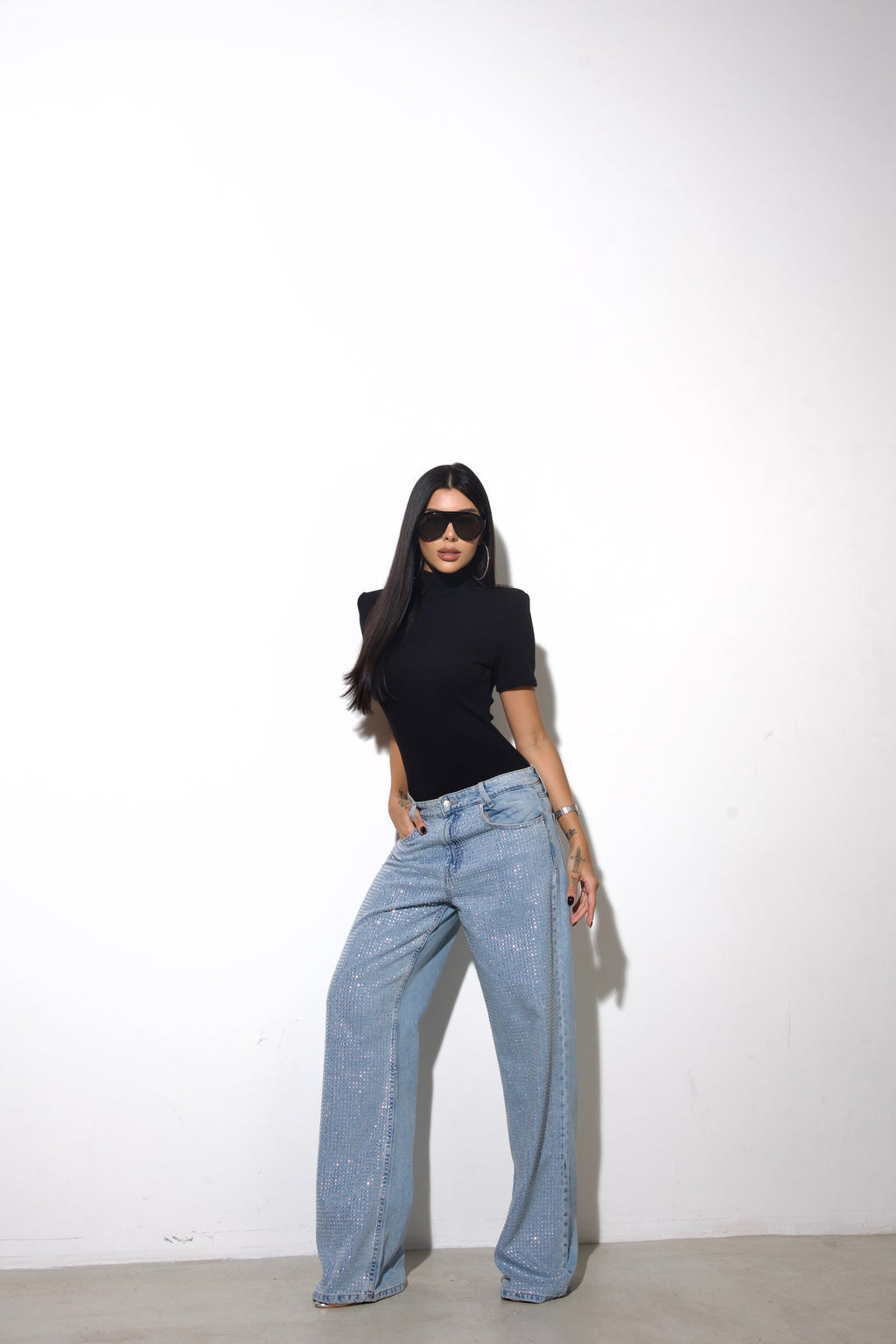 Blusa Classic Sculpt - Preto