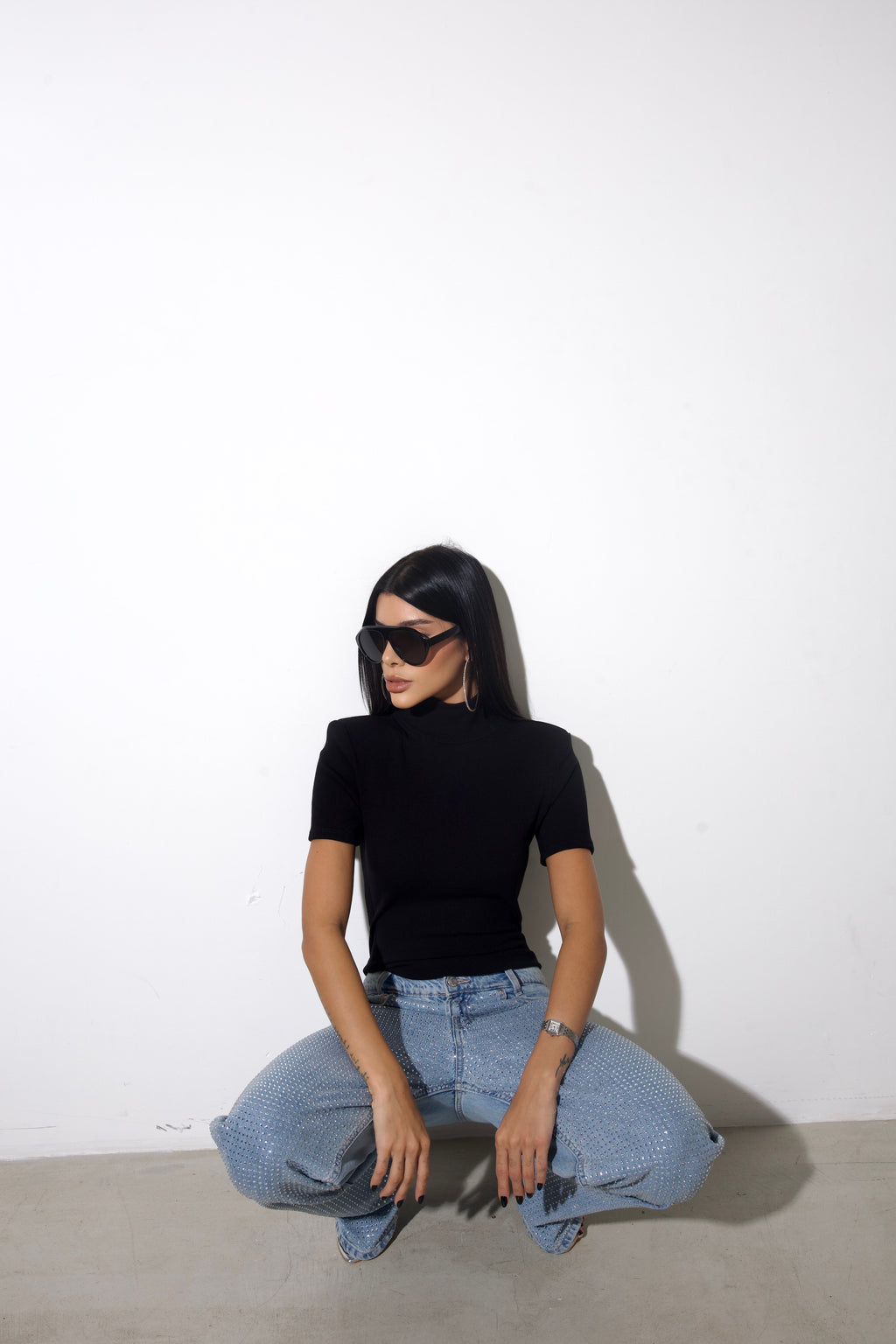 Blusa Classic Sculpt - Preto