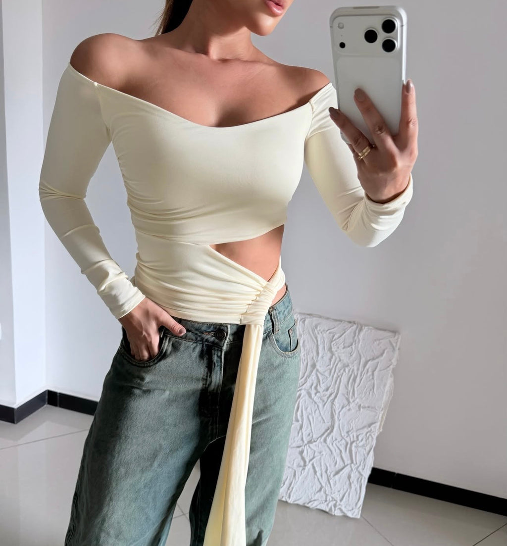 Blusa Off Glow - Off White