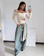 Blusa Off Glow - Off White