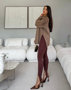Legging Pezinho Sculpt - Premium Marrom