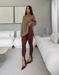 Legging Pezinho Sculpt - Premium Marrom