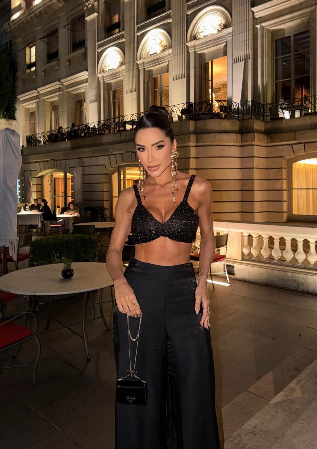 Conjunto Noir Crystal - Preto