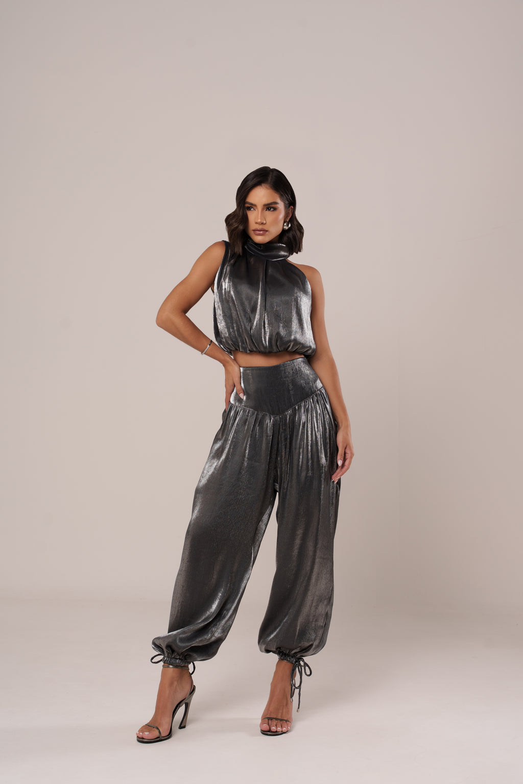 Conjunto Royale Glow - Preto Ônix