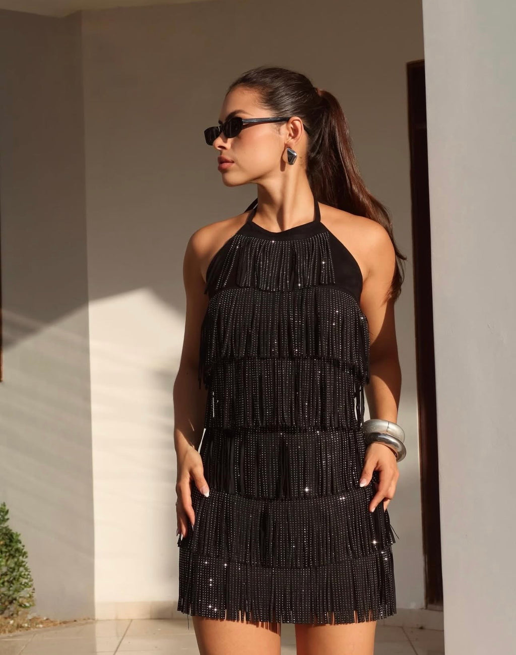Conjunto Franja Glam Shine