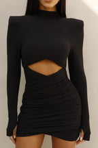 Vestido Monaco Cut - Preto