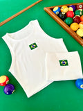 Blusa Cropped Brasil Classy