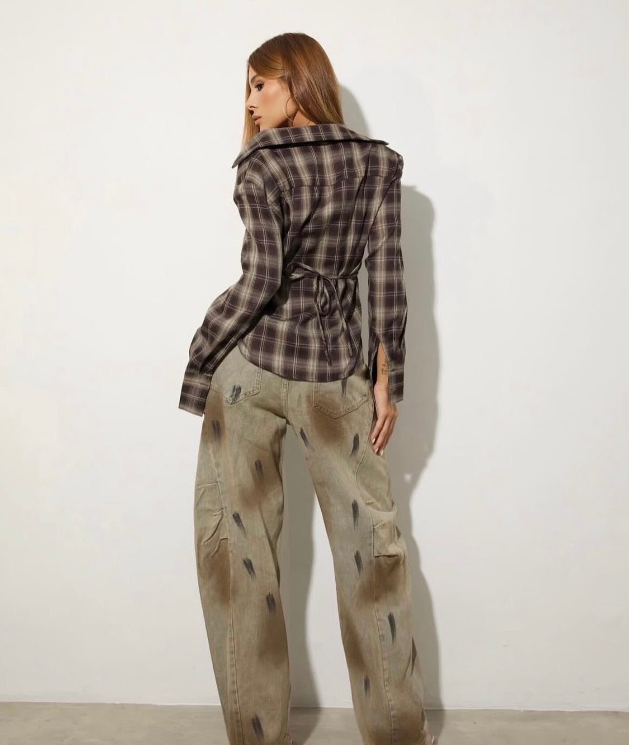 Camisa Xadrez Western Chic