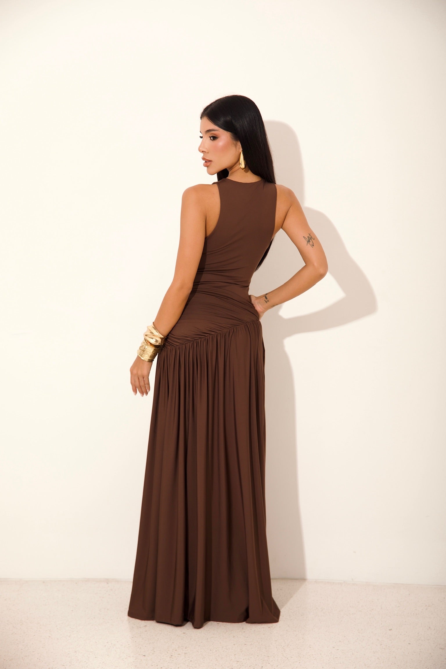 Conjunto Dubai Luxe - Marrom chocolate