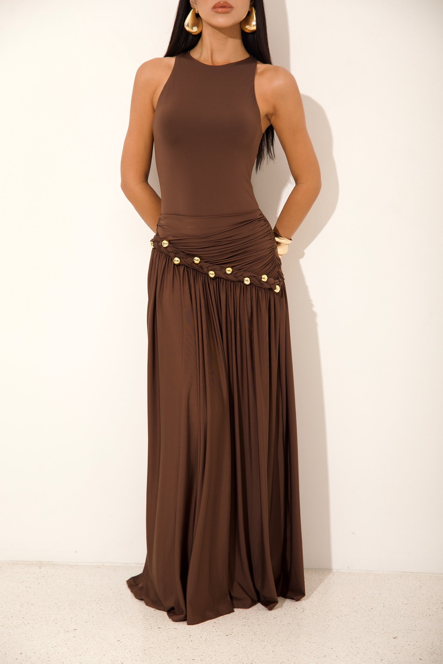 Conjunto Dubai Luxe - Marrom chocolate
