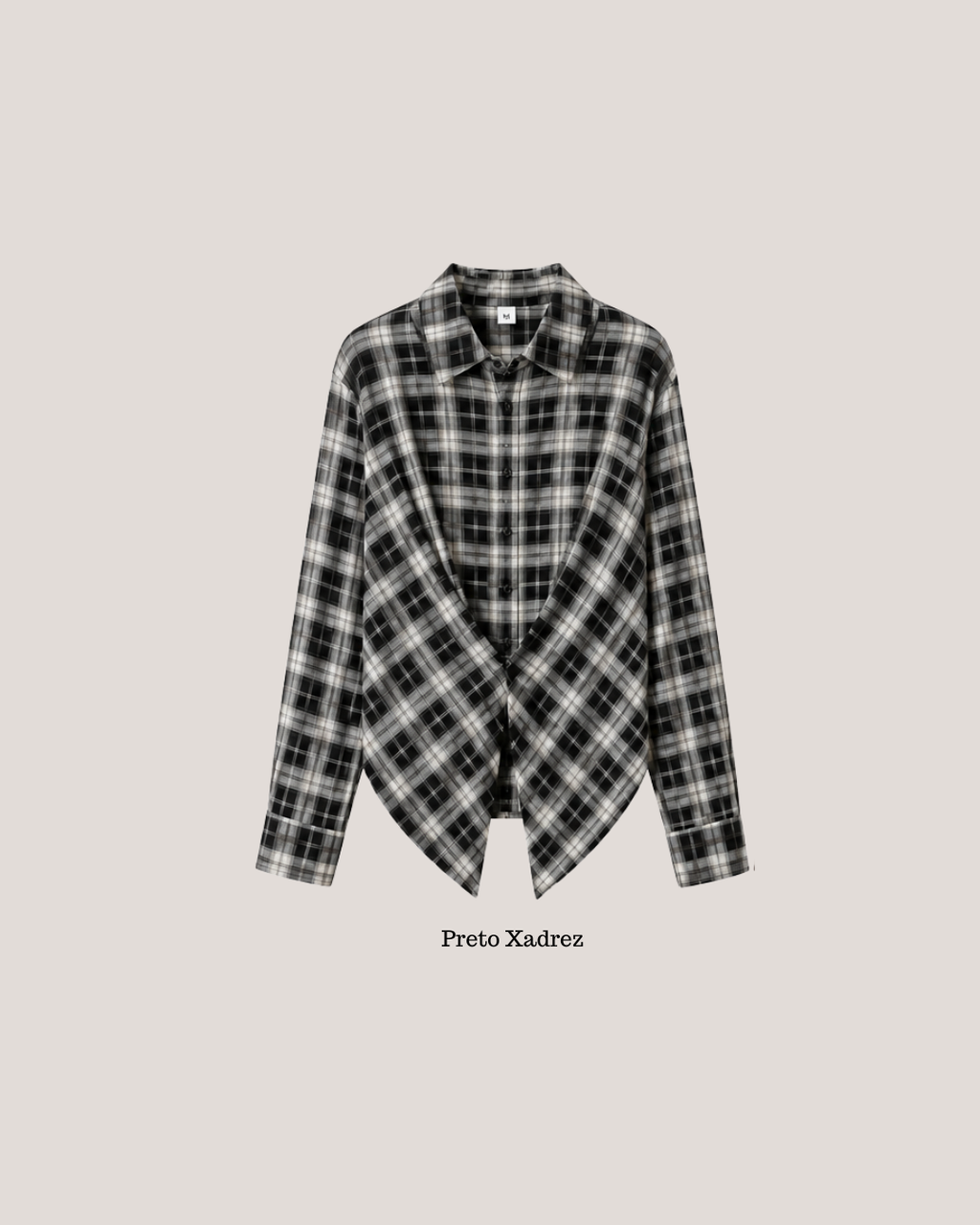 Camisa Xadrez Western Chic