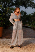 Conjunto Chiffon Allure – Branco Listrado