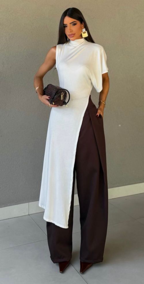 Blusa Tunic - Branco