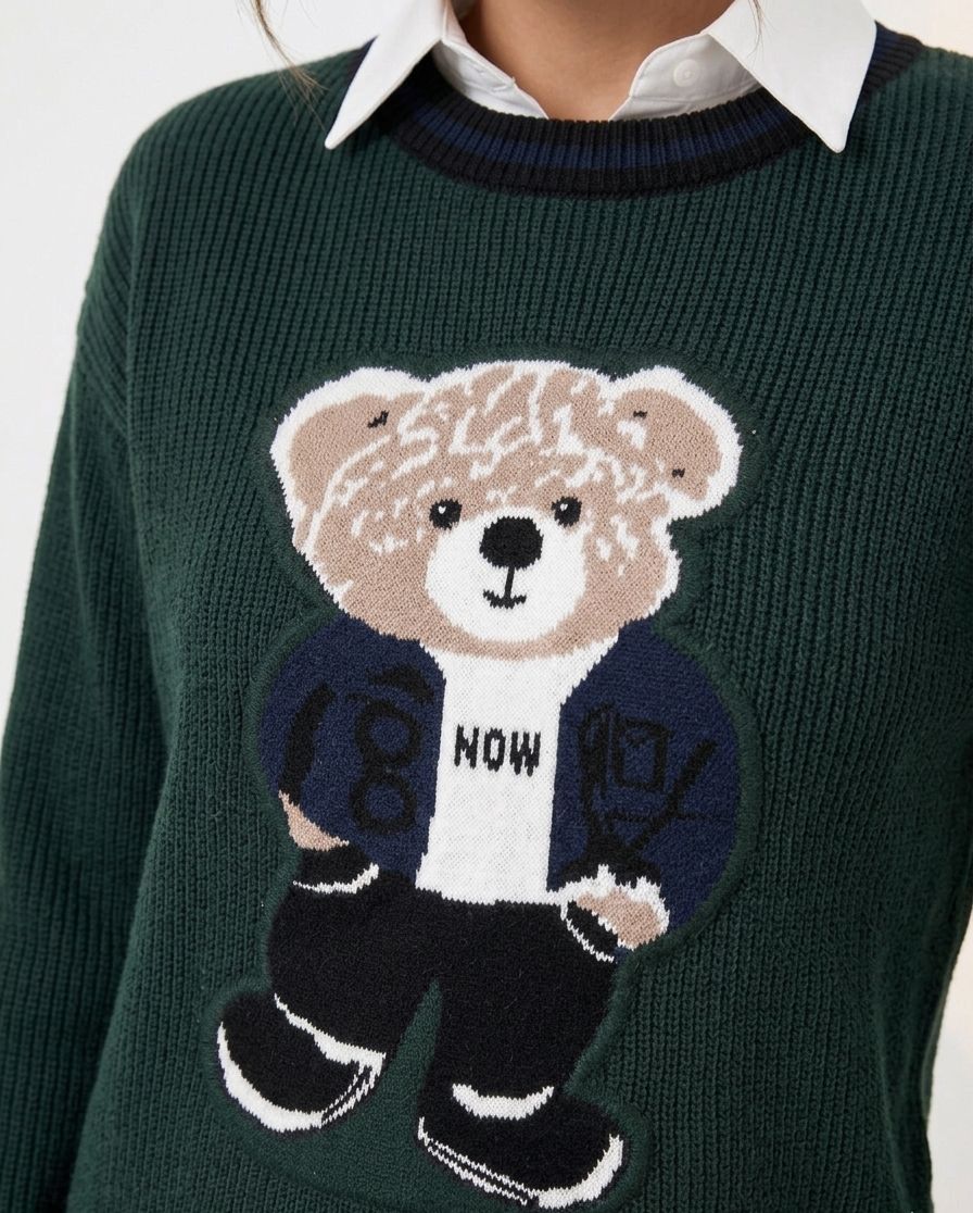 Suéter Teddy Style Modal - Verde Musgo