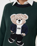Suéter Teddy Style Modal - Verde Musgo