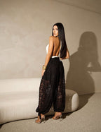 Calça Lace Aladdin - Preto