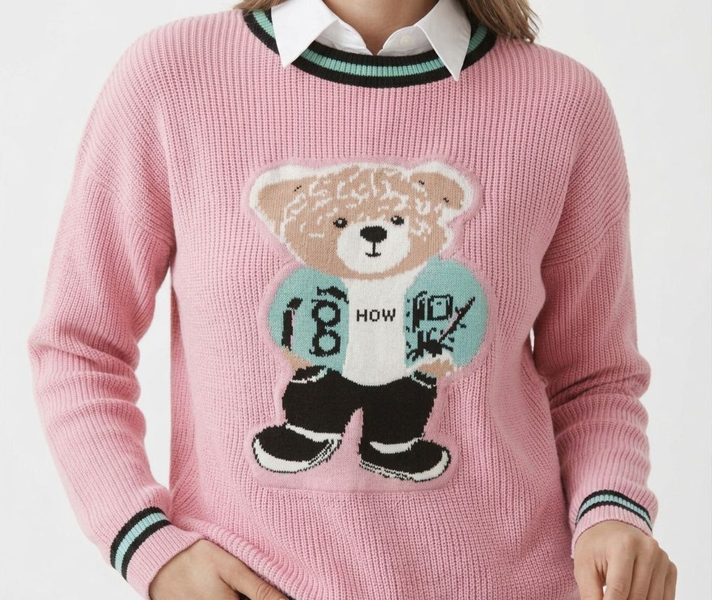 Suéter Teddy Style Modal - Rosa