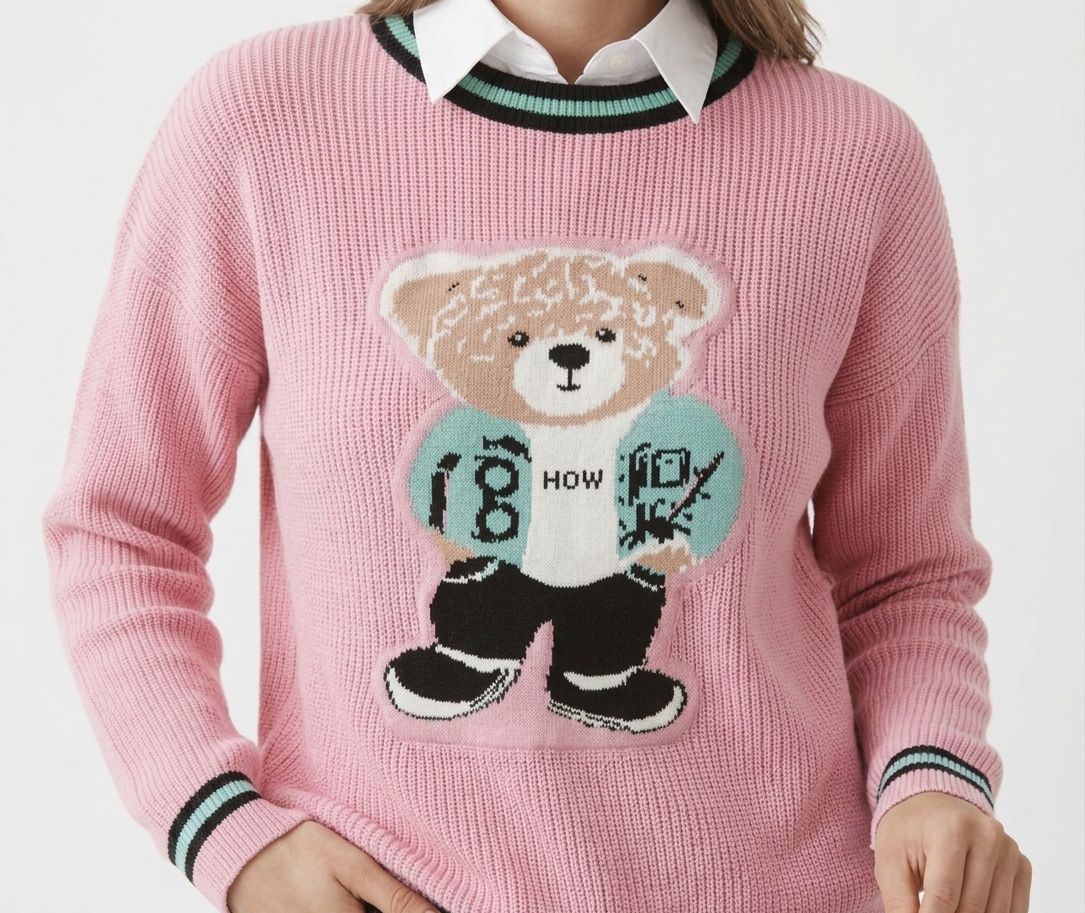 Suéter Teddy Style Modal - Rosa