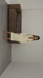 Vestido Midi Elegance - Creme