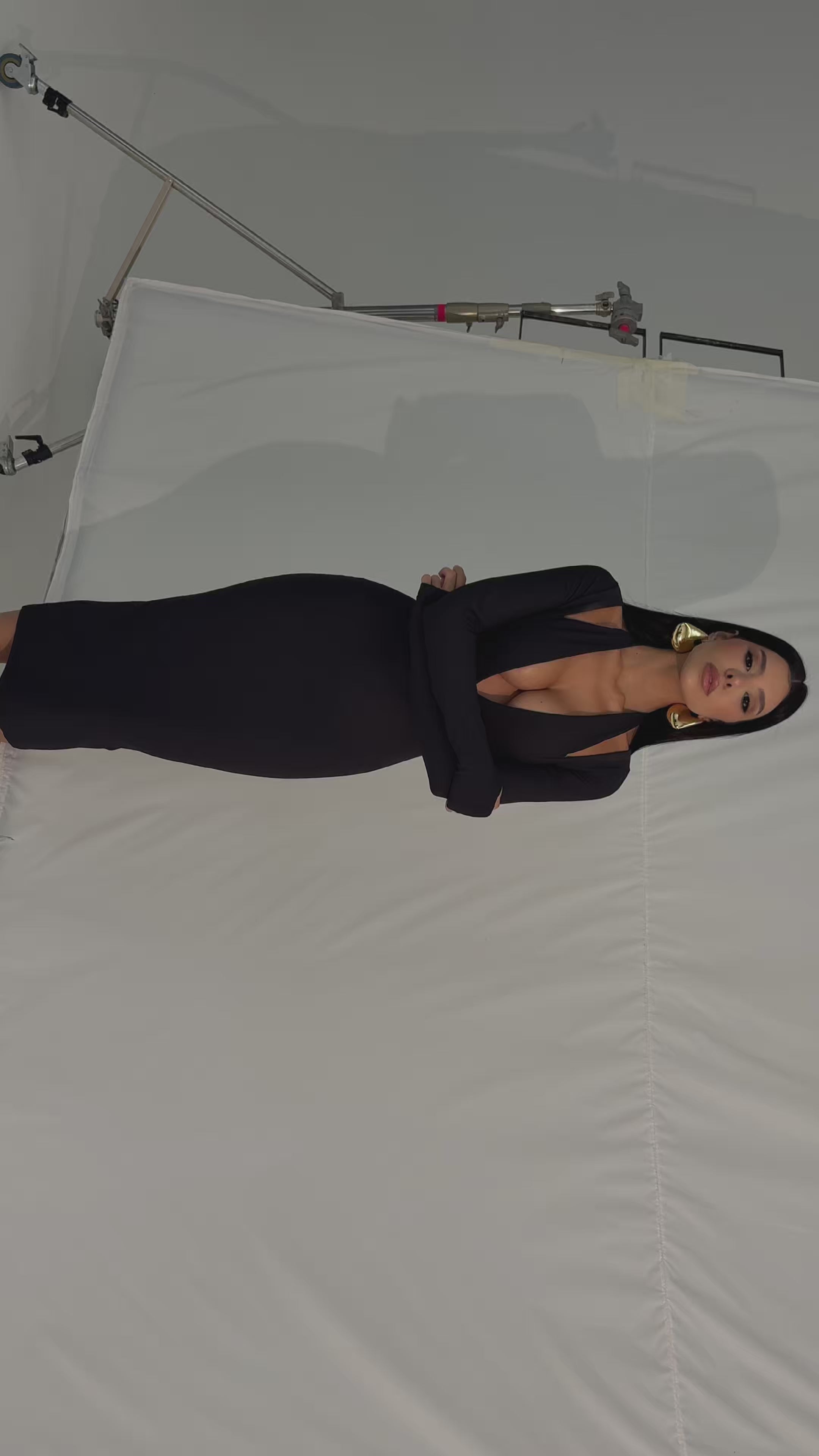 Vestido Midi Elegance - Preto