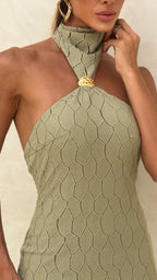 Vestido Midi - Verde