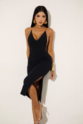 Vestido Midi Celine - Preto