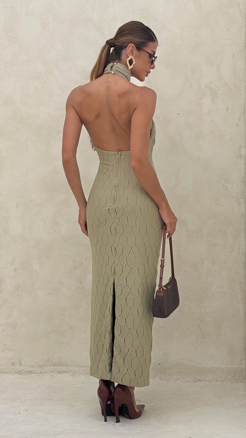 Vestido Midi - Verde
